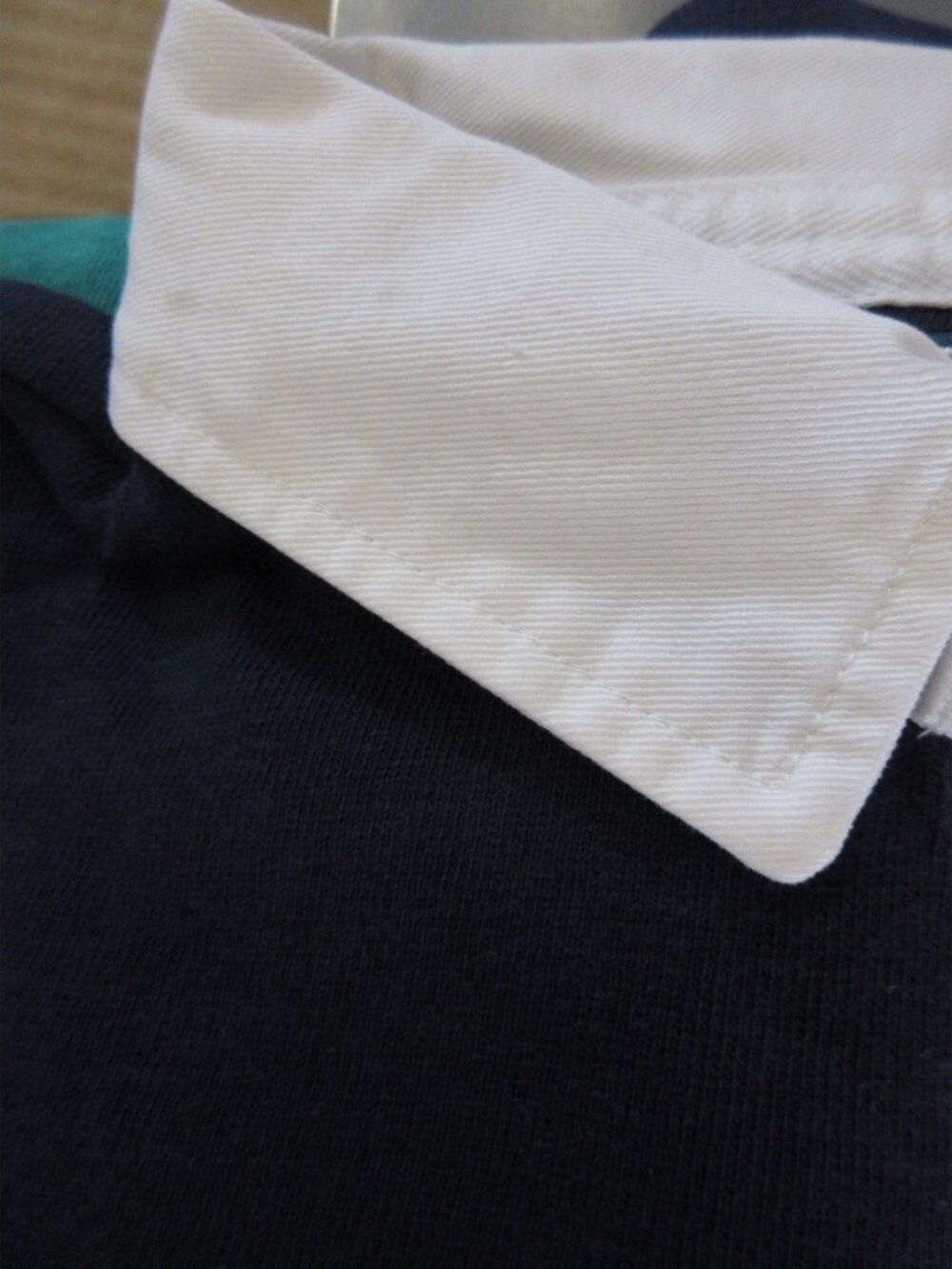 Polo Ralph Lauren Rugby Polo Shirt XXL Crest Striped Custom Fit Preppy* - Picture 9 of 13